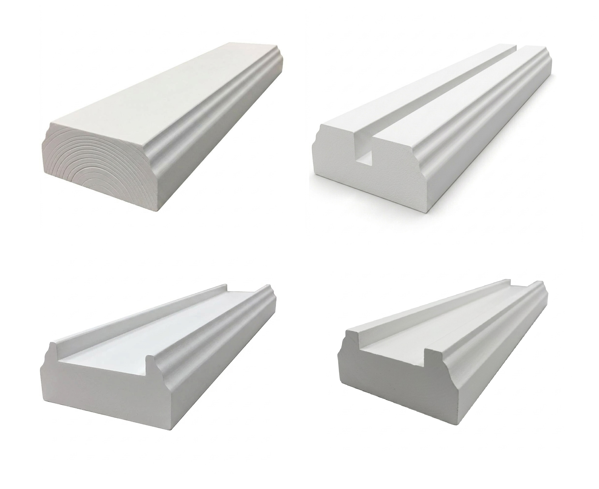 White Primed Baserail